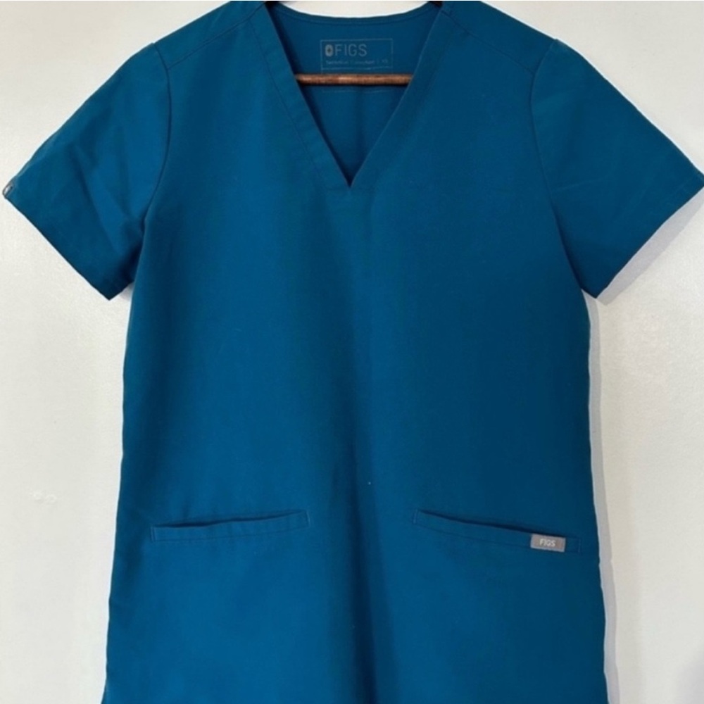Figs Blue Scrub Set
